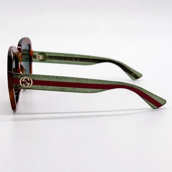 NEW GUCCI SUNGLASSES GG0036SN 003 HAVANA WOMEN EYEWEAR GUCCI - Picture 7 of 11